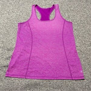 Danskin Now Semi Fitted Pink Tank Top